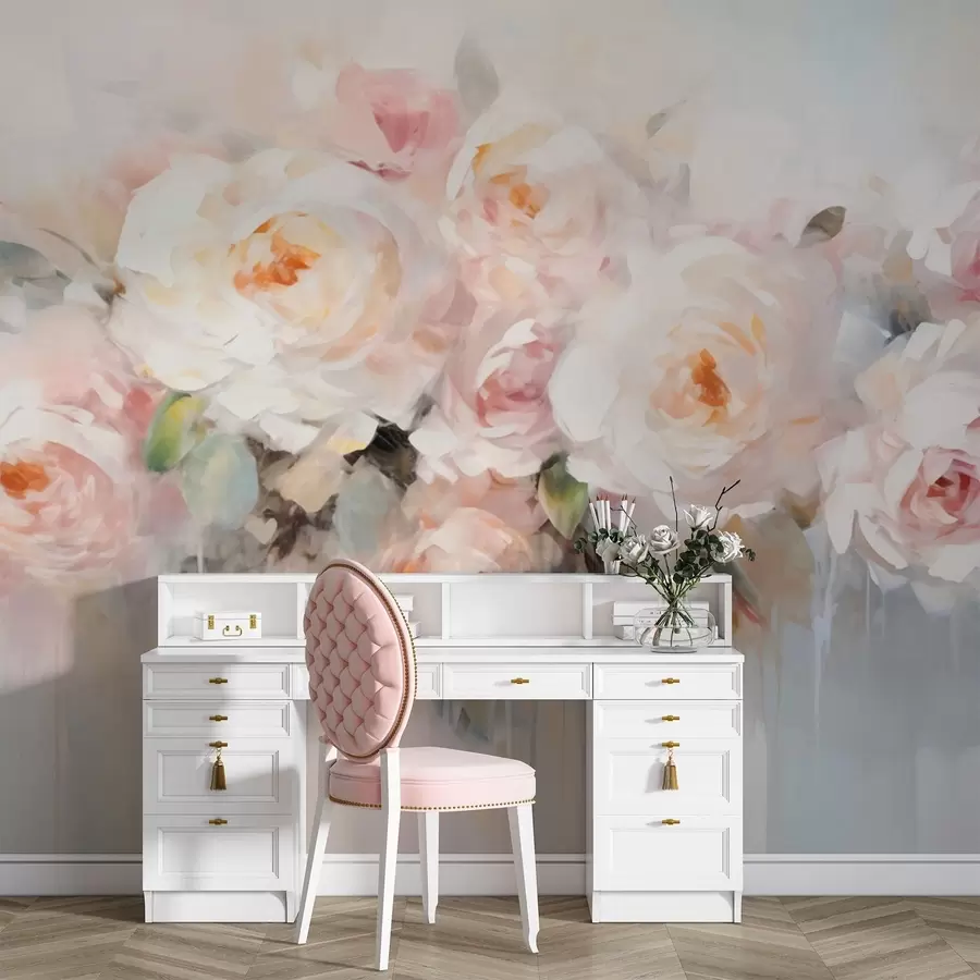 wall murals Класично цвеће, руже w05614