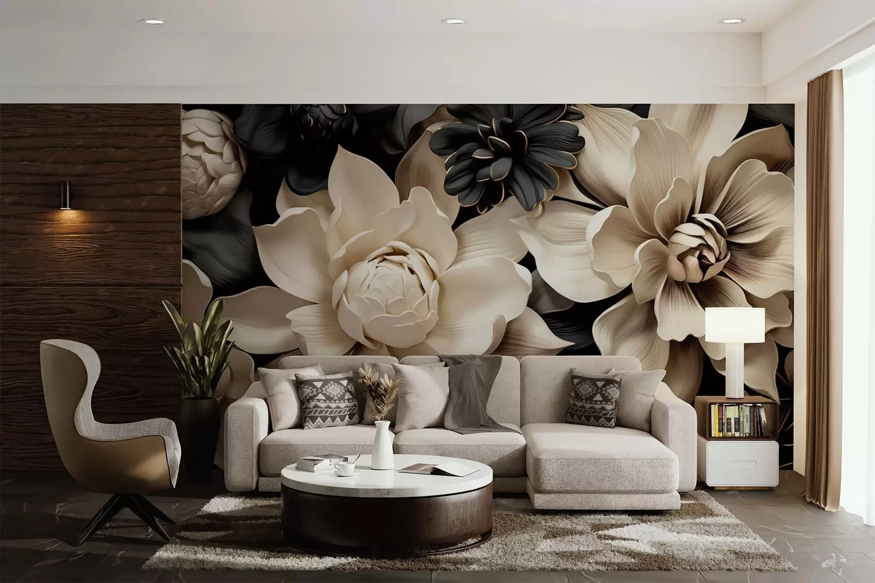 wall murals Фантазијско цвеће w05618