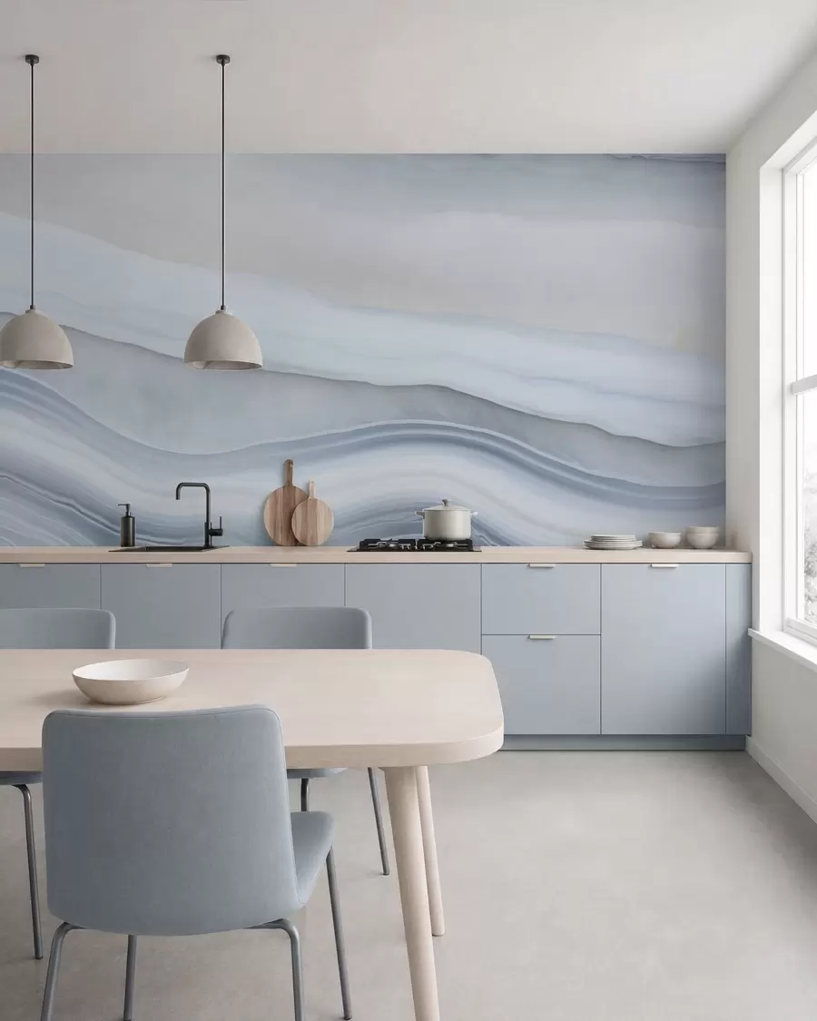 wall murals Имитација апстрактног узорка текстуре мермера w05634