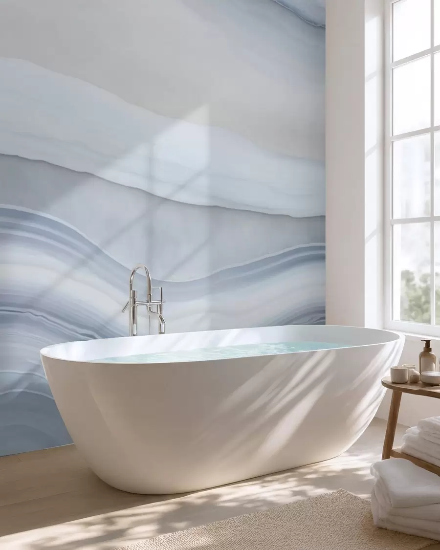 wall murals Имитација апстрактног узорка текстуре мермера w05634