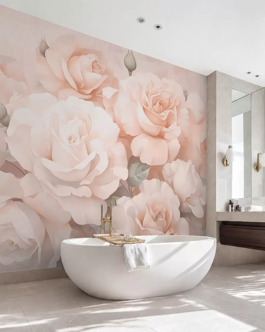 wall murals Апстрактне руже w05553