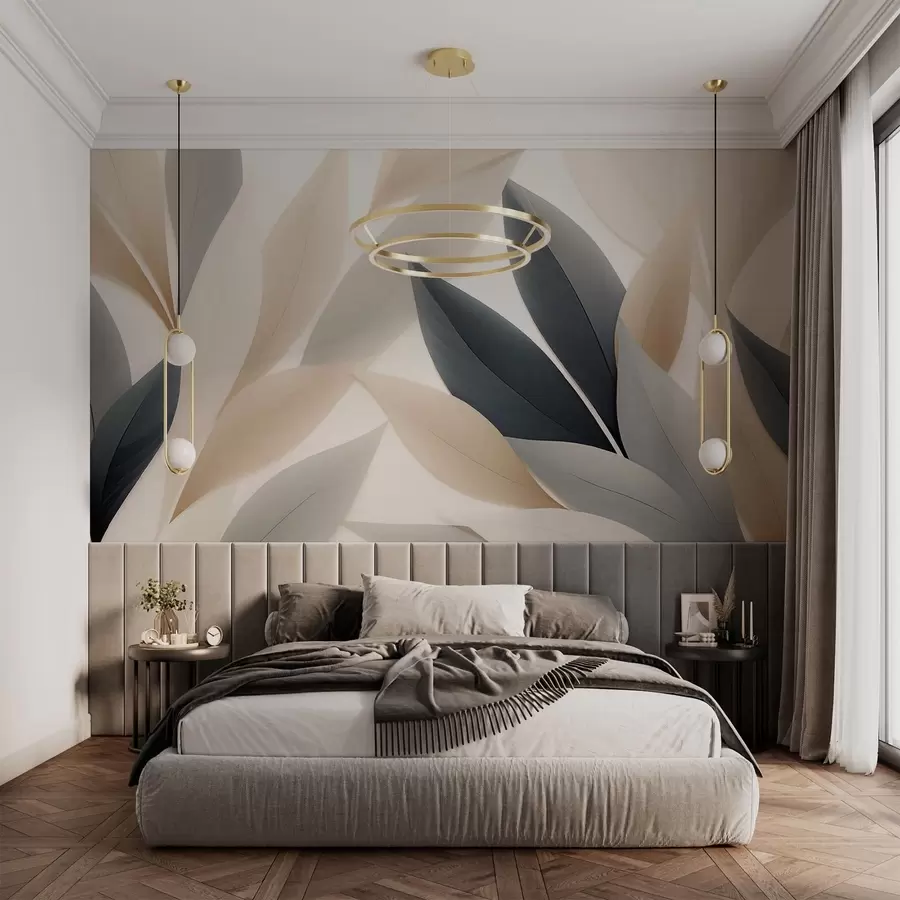 wall murals Шпиљасти листови w05203