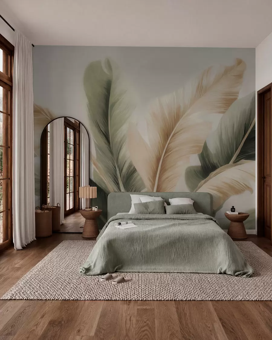 wall murals Банана лишће w05648