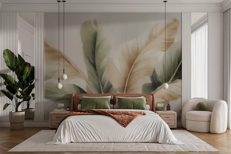 wall murals Банана лишће w05648