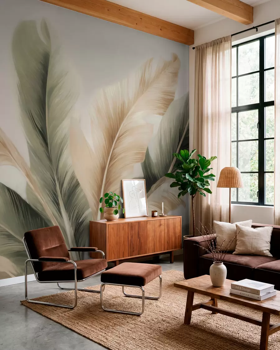 wall murals Банана лишће w05648