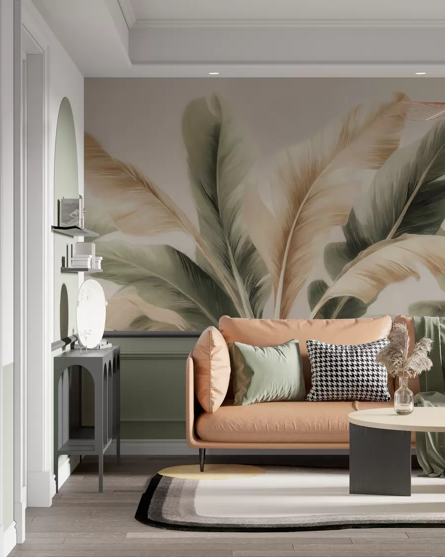 wall murals Банана лишће w05648