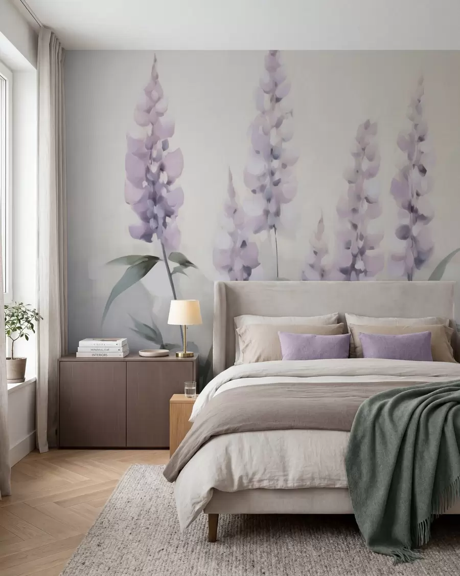 wall murals Апстрактно цвеће имитација слике w05661