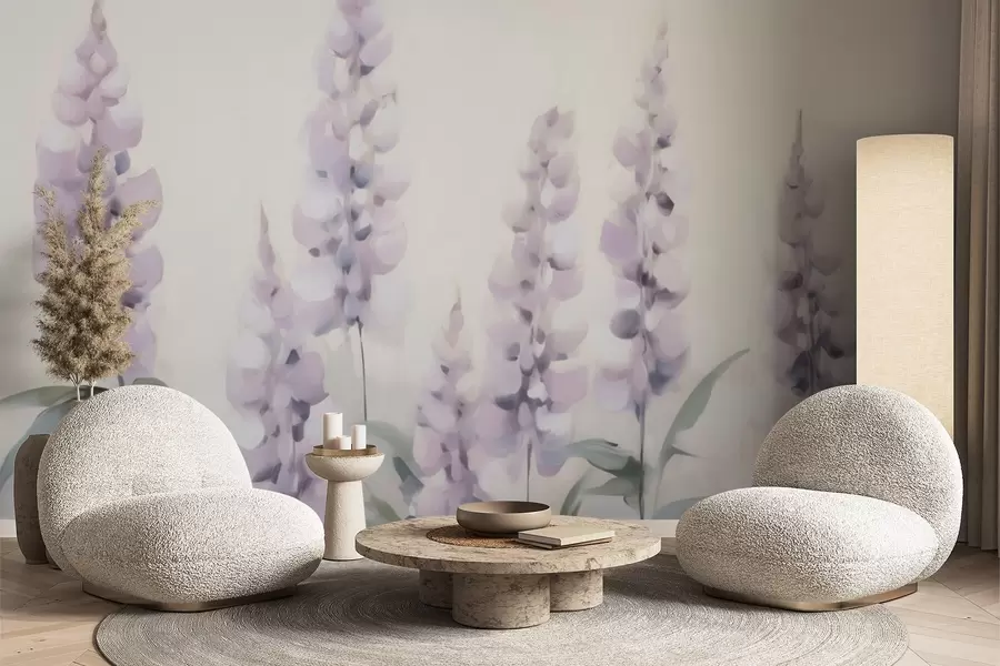 wall murals Апстрактно цвеће имитација слике w05661