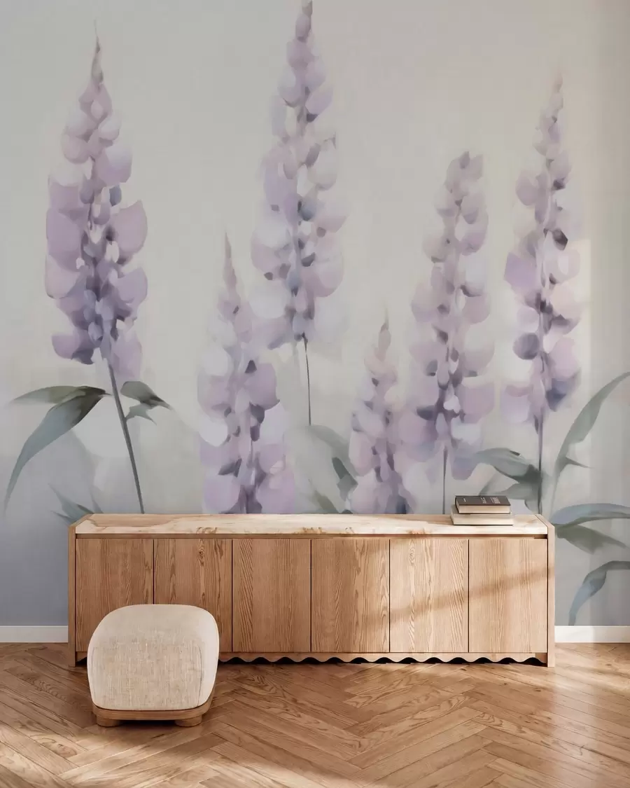 wall murals Апстрактно цвеће имитација слике w05661
