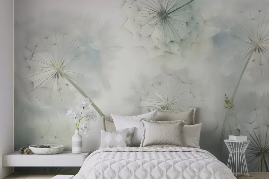 wall murals Апстрактна имитација сликарства маслачка w05664