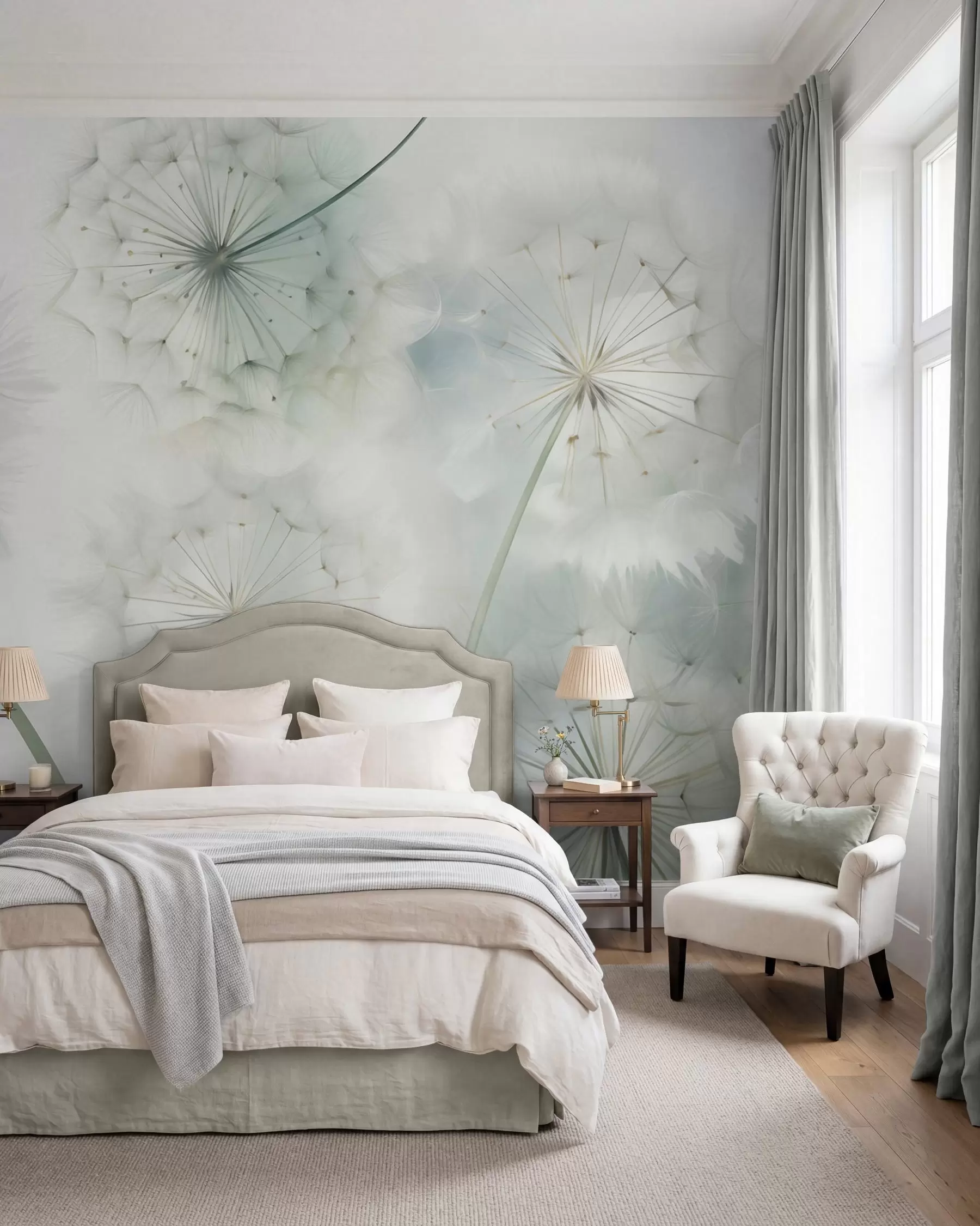 wall murals Апстрактна имитација сликарства маслачка w05664