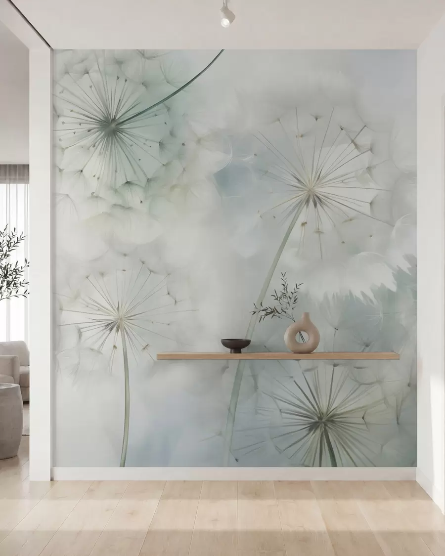 wall murals Апстрактна имитација сликарства маслачка w05664