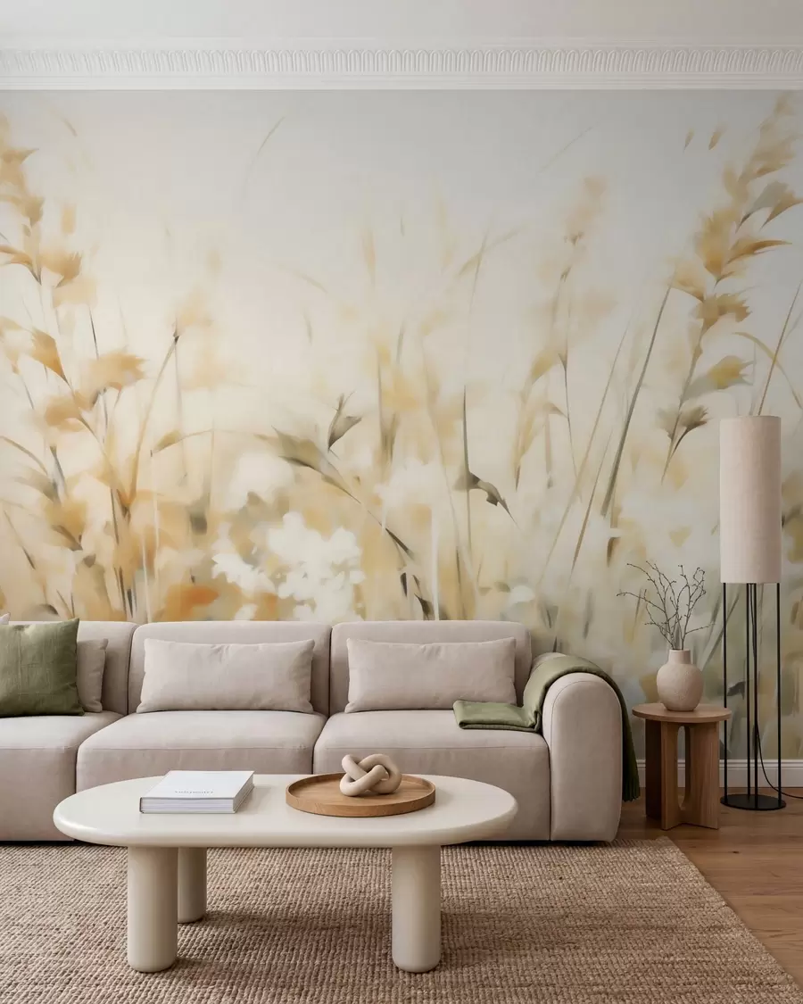 wall murals Апстрактна трава имитација сликарства w05669