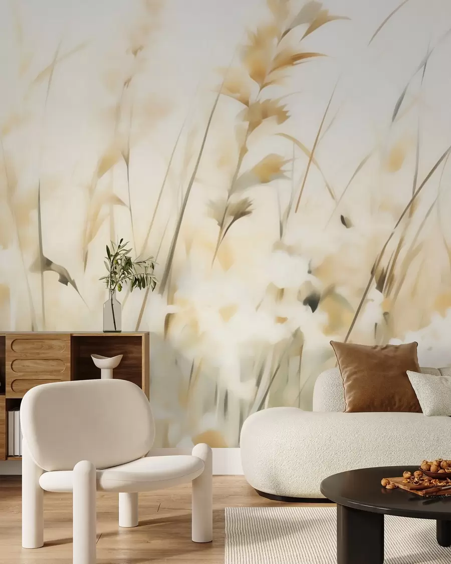 wall murals Апстрактна трава имитација сликарства w05669