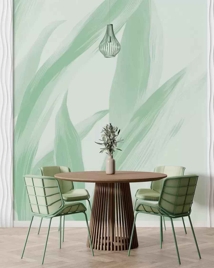 wall murals Шпиљасти листови w05680v2