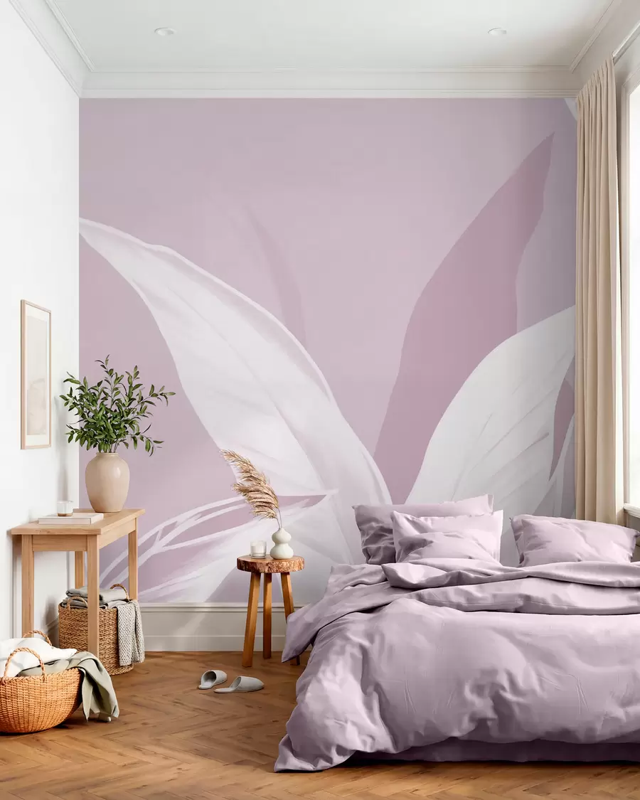 wall murals Дуги листови банане w05681v3