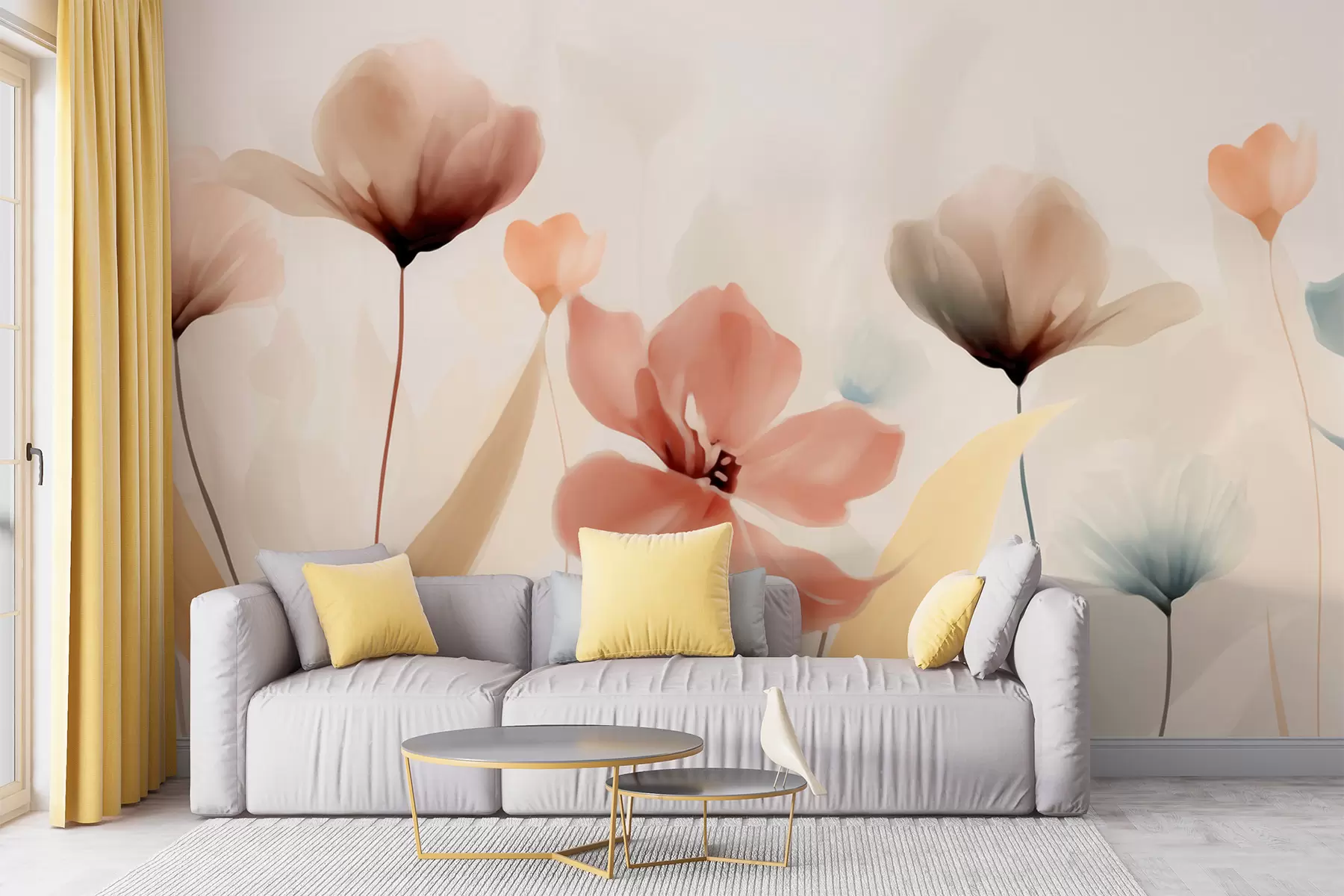 wall murals Вилдфловерс w05684