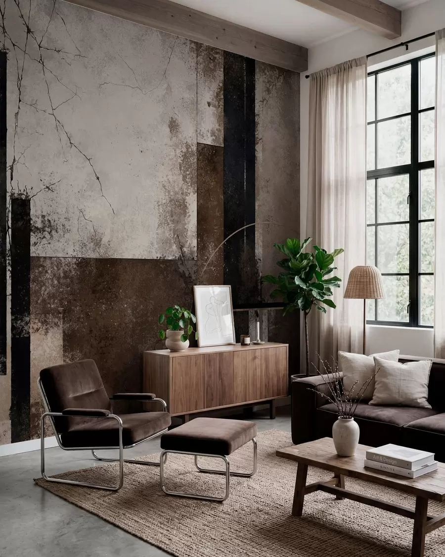 wall murals Geometrija u senci w05541