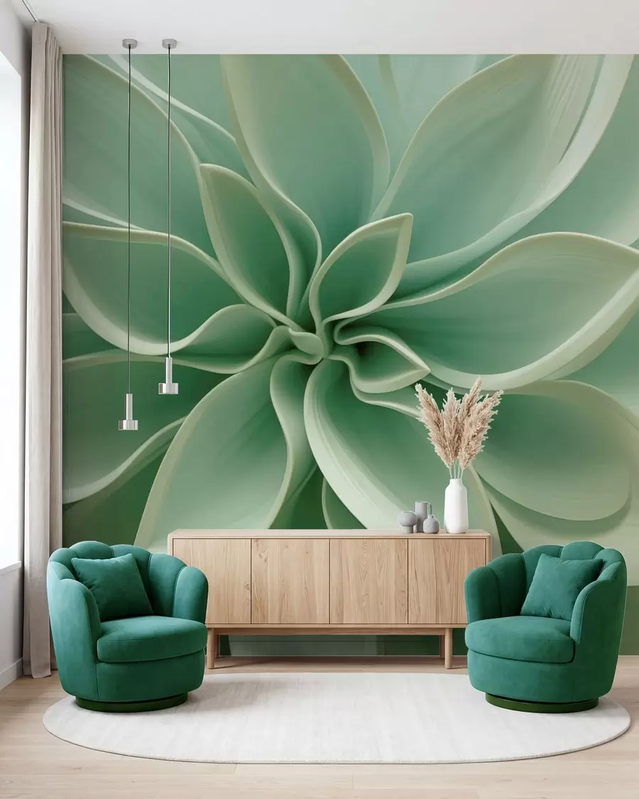 wall murals Ботаничка геометрија w05559
