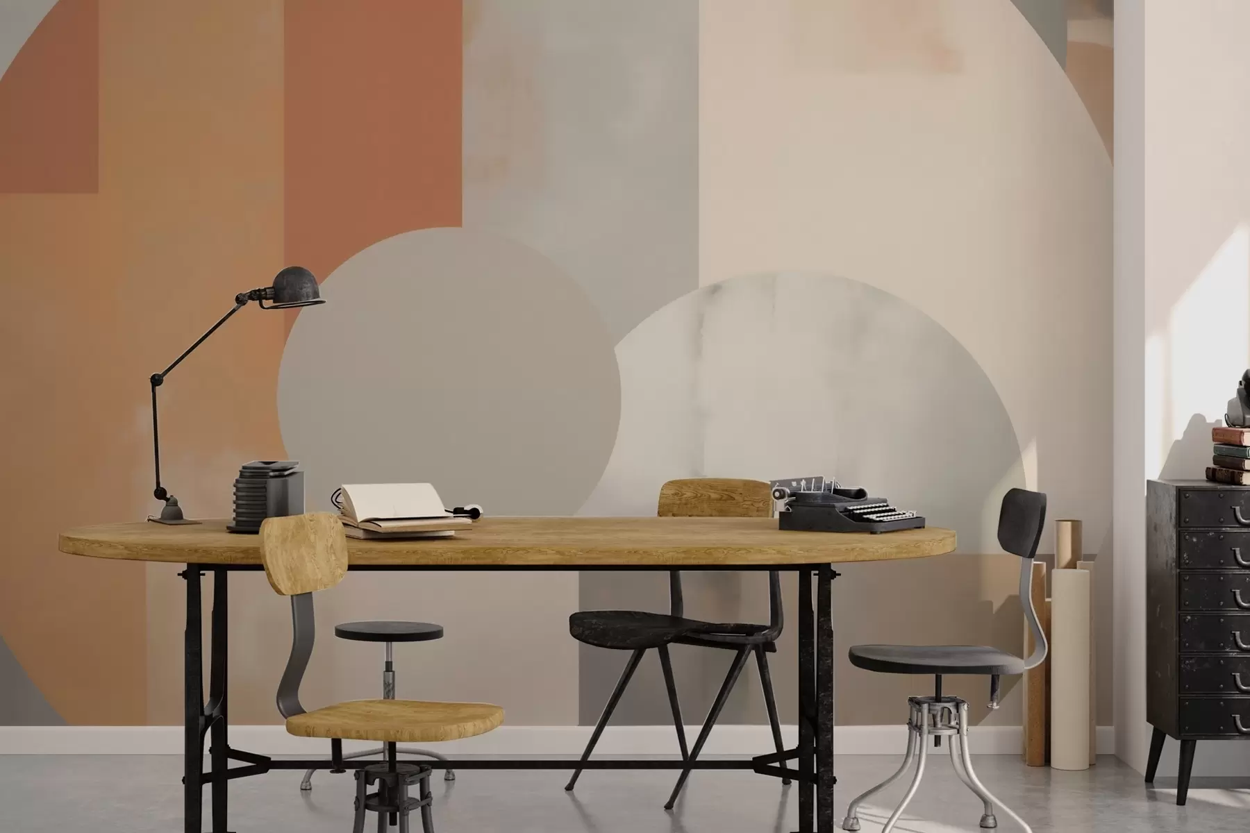 wall murals Геометријска апстракција w05702