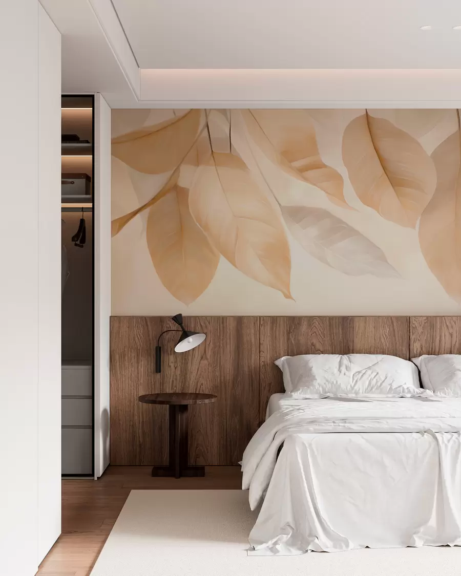 wall murals Висеће лишће w05407