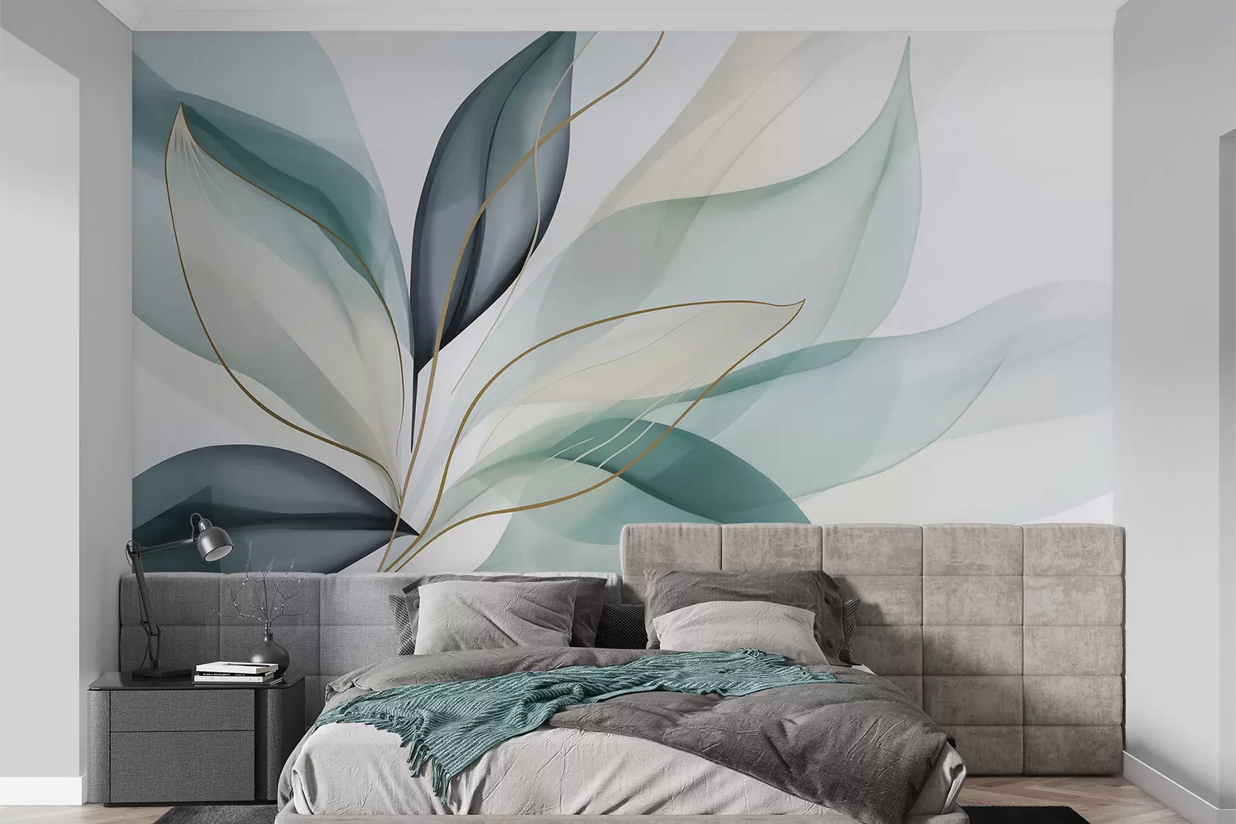wall murals Апстрактно лишће w05706
