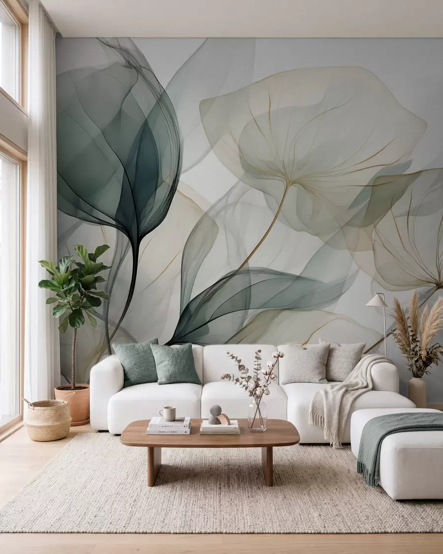 wall murals Апстрактна вегетација w05708