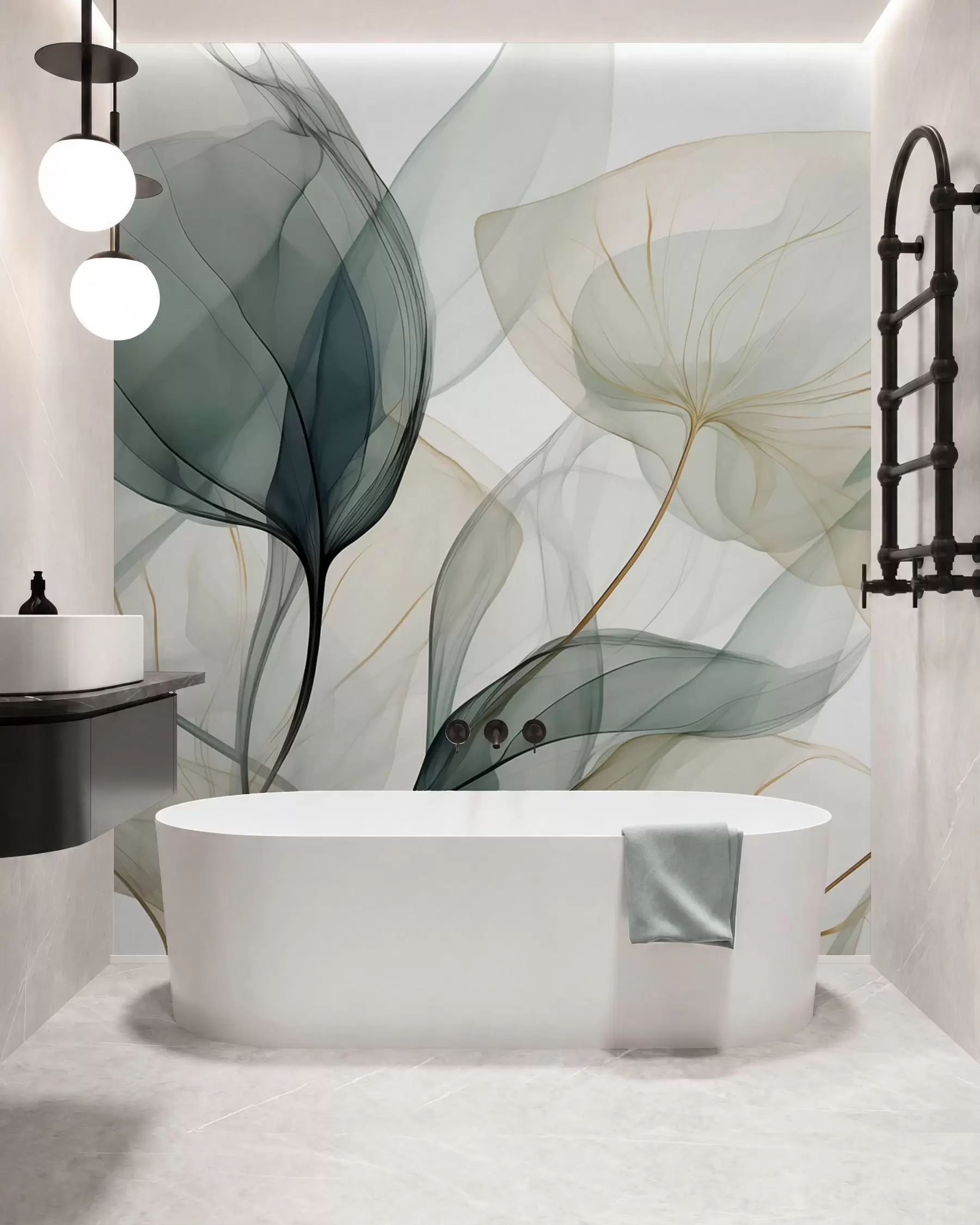 wall murals Апстрактна вегетација w05708