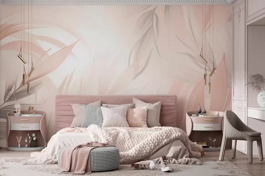 wall murals Шпиљасти листови w05742