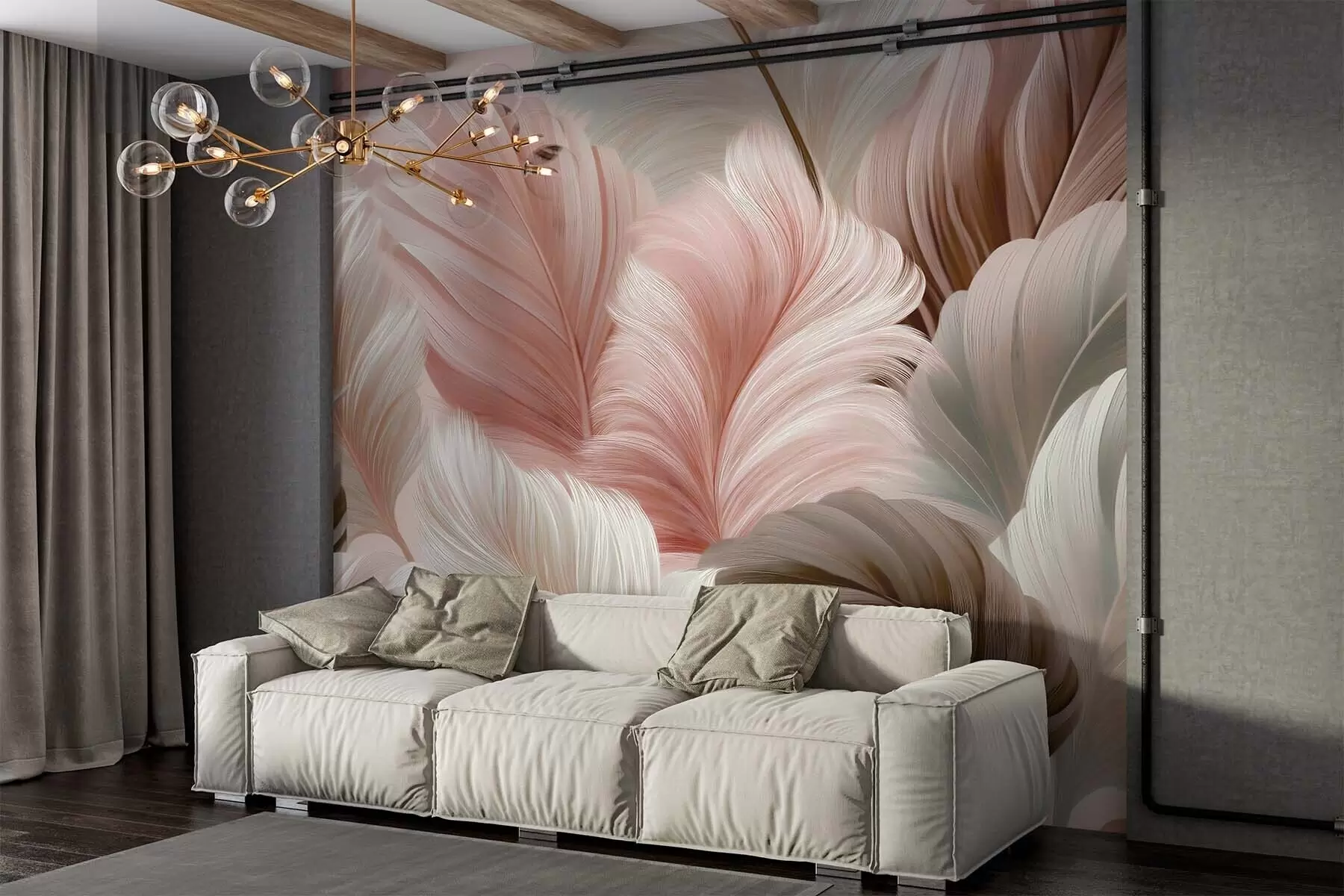 wall murals Перје w05743