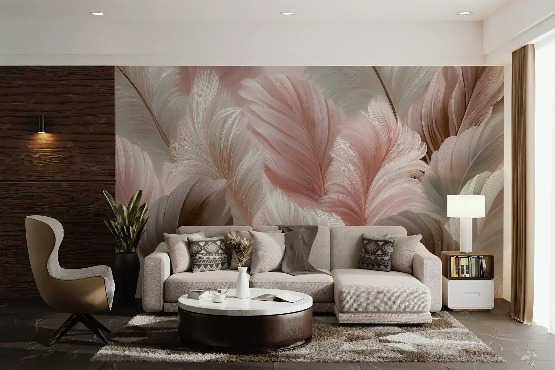 wall murals Перје w05743