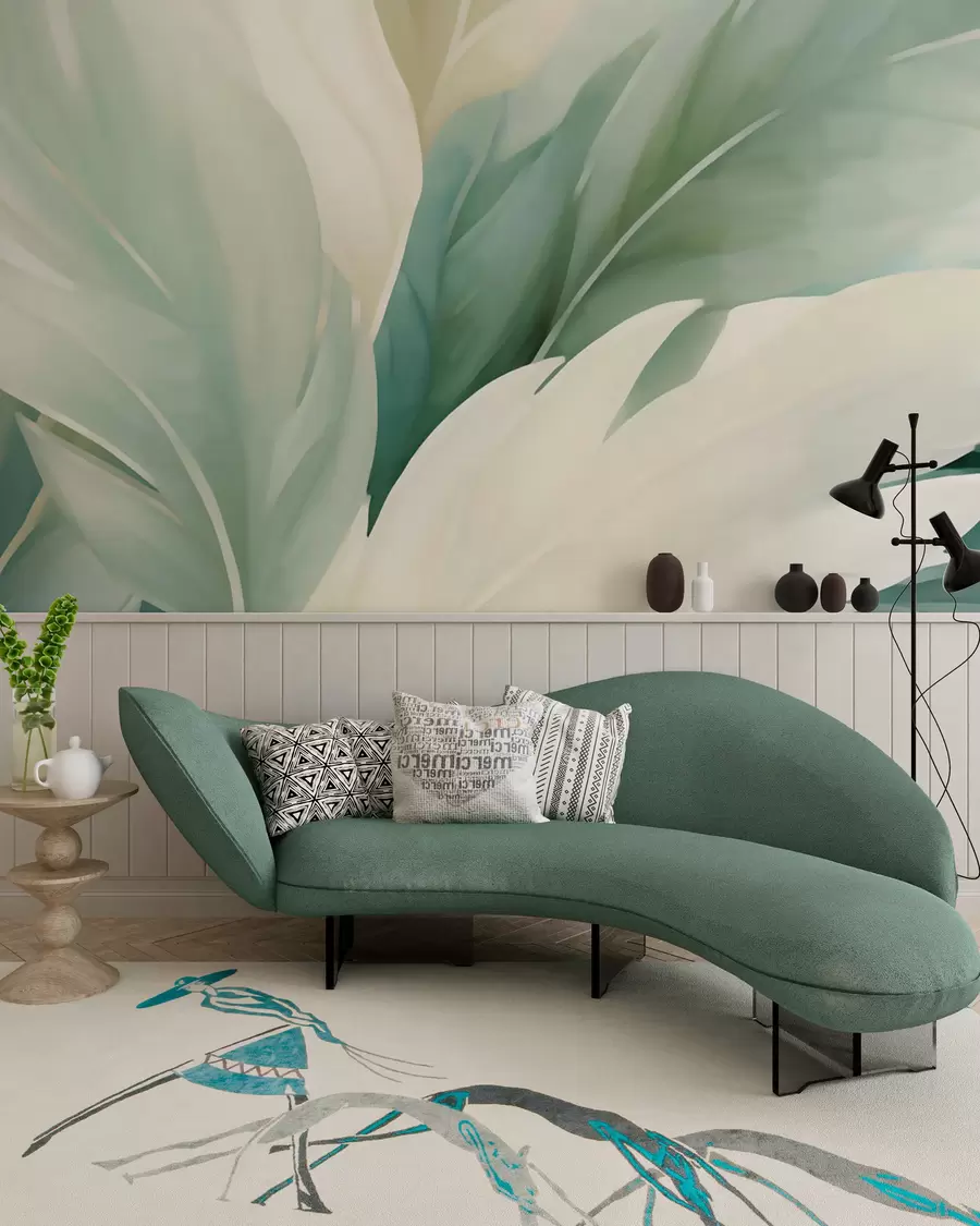 wall murals Шпиљасти листови w05744