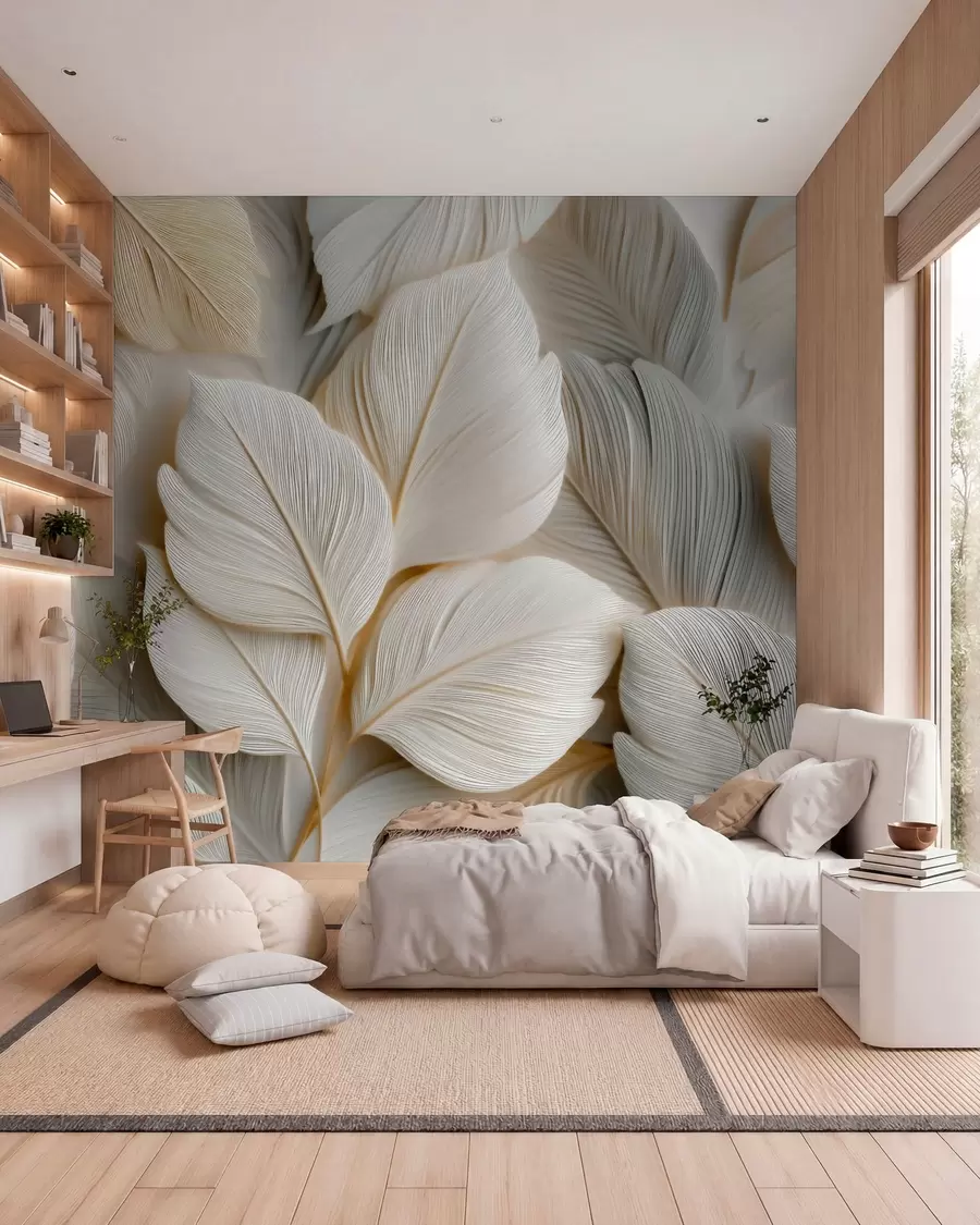 wall murals Шпиљасти листови w05747