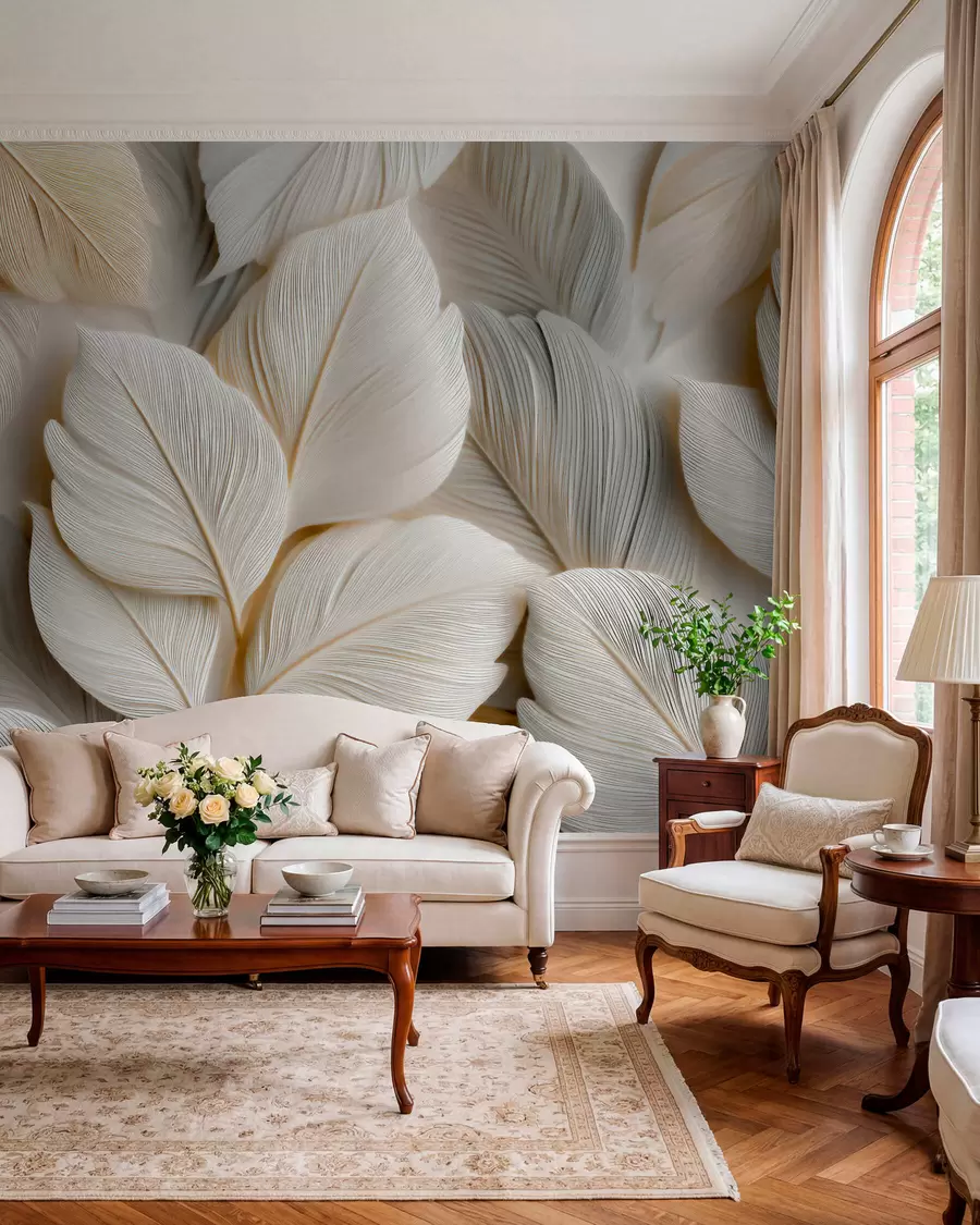 wall murals Шпиљасти листови w05747