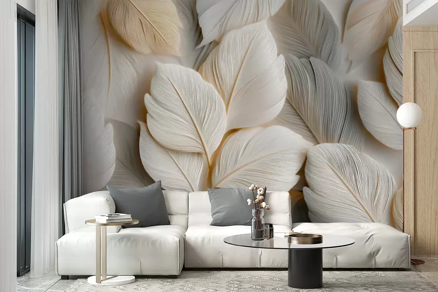 wall murals Шпиљасти листови w05747