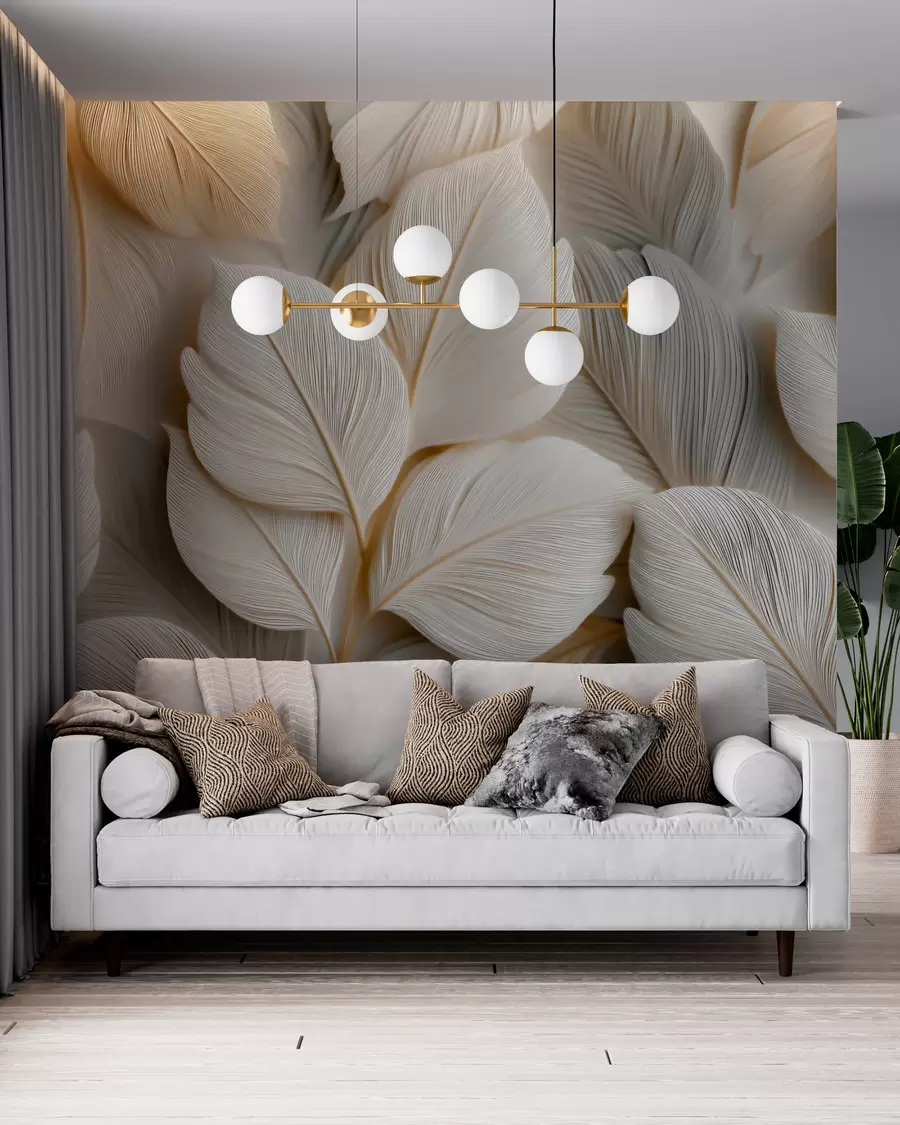wall murals Шпиљасти листови w05747