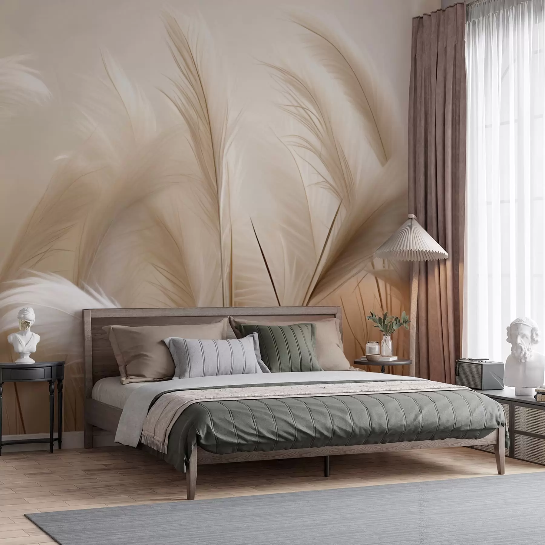 wall murals Пампас трава w05716