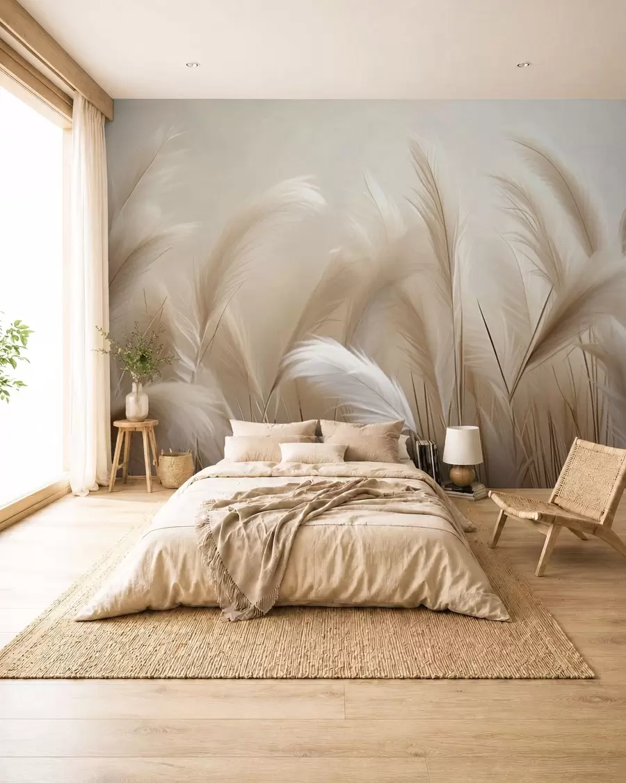 wall murals Пампас трава w05716