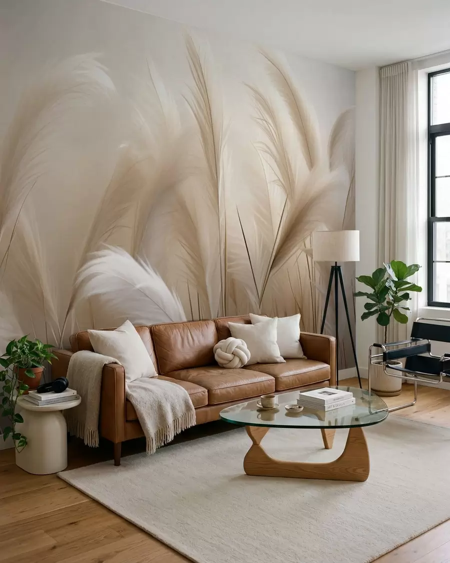 wall murals Пампас трава w05716