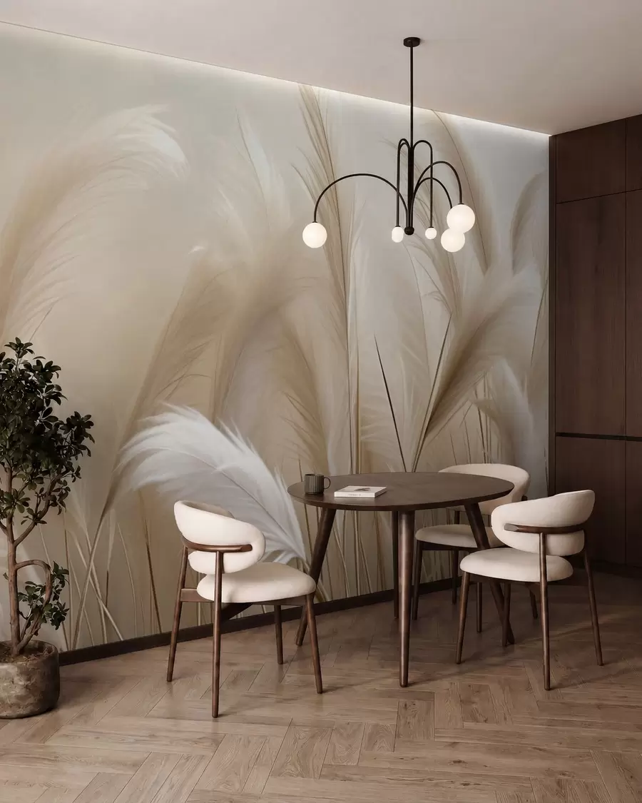 wall murals Пампас трава w05716