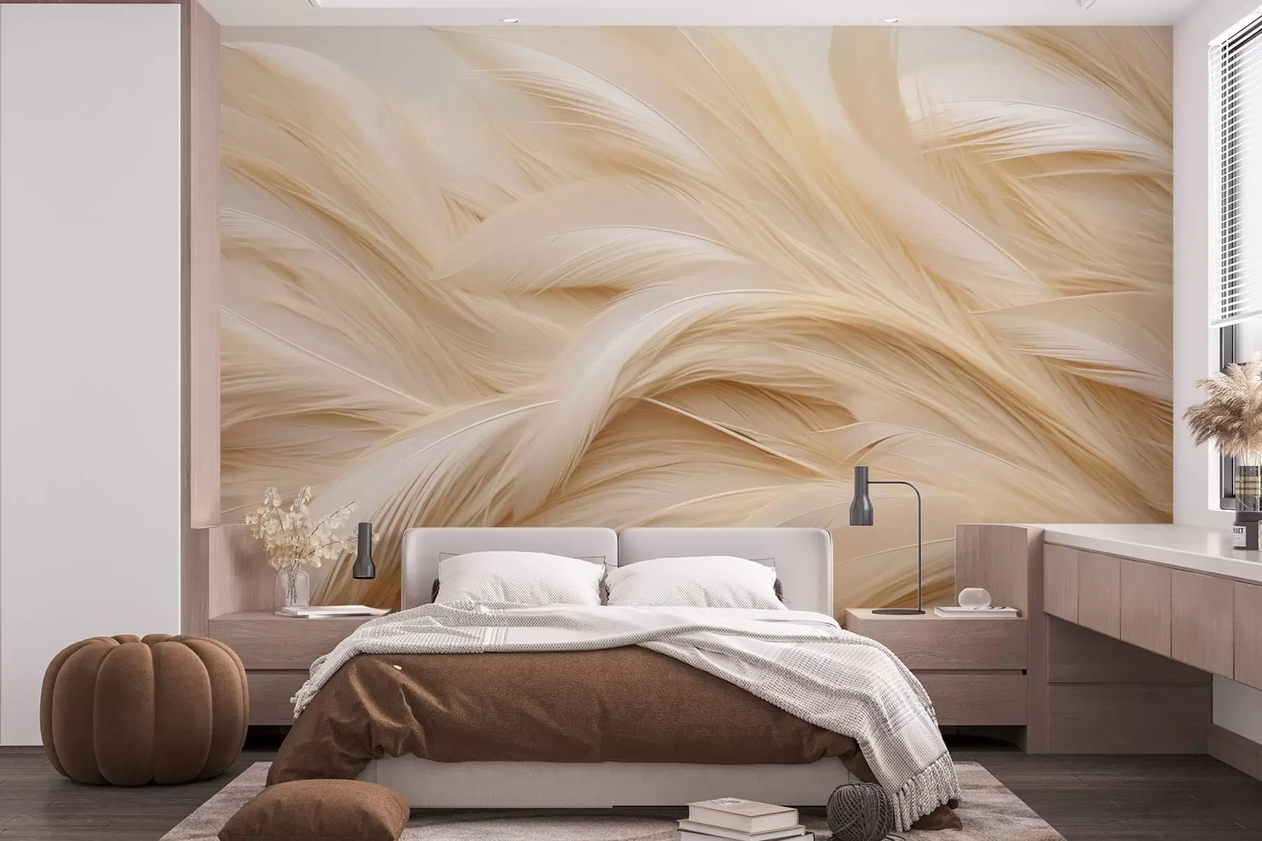 wall murals Нежно перје w05718