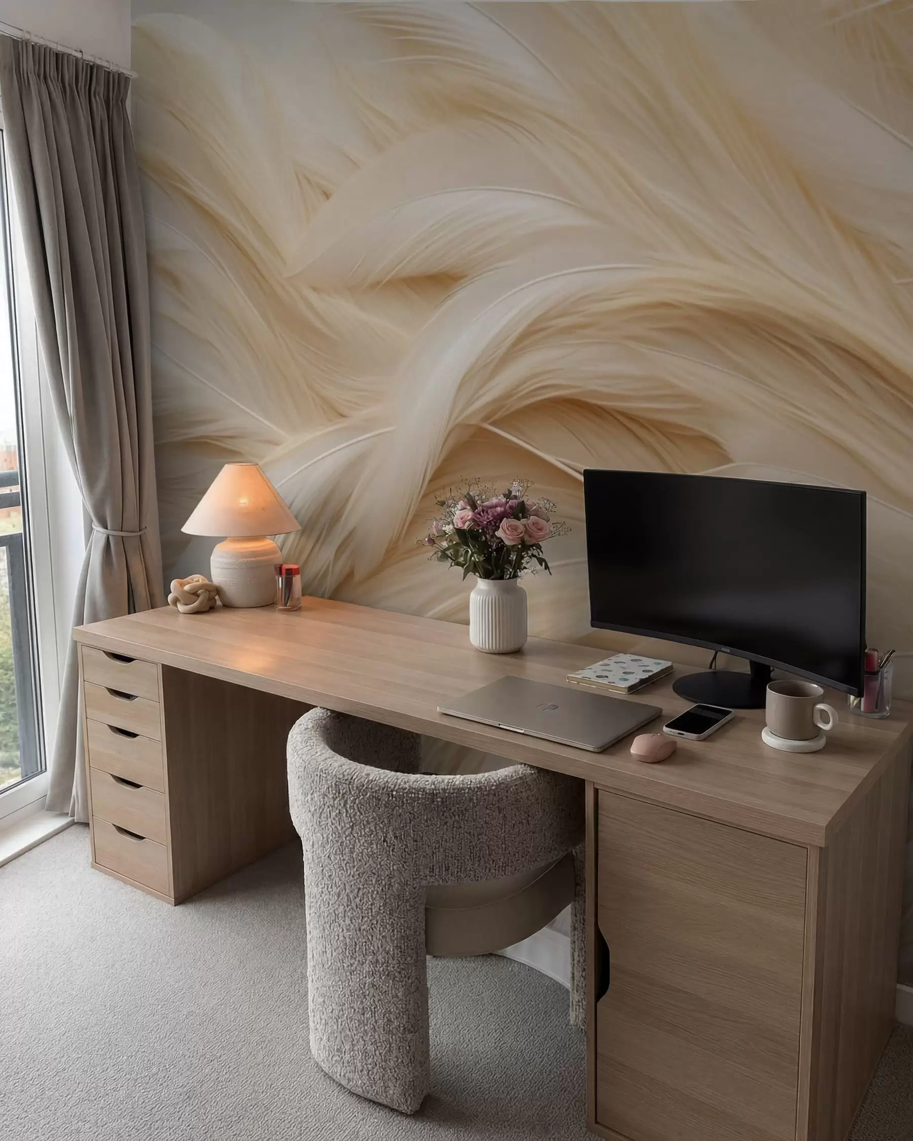 wall murals Нежно перје w05718