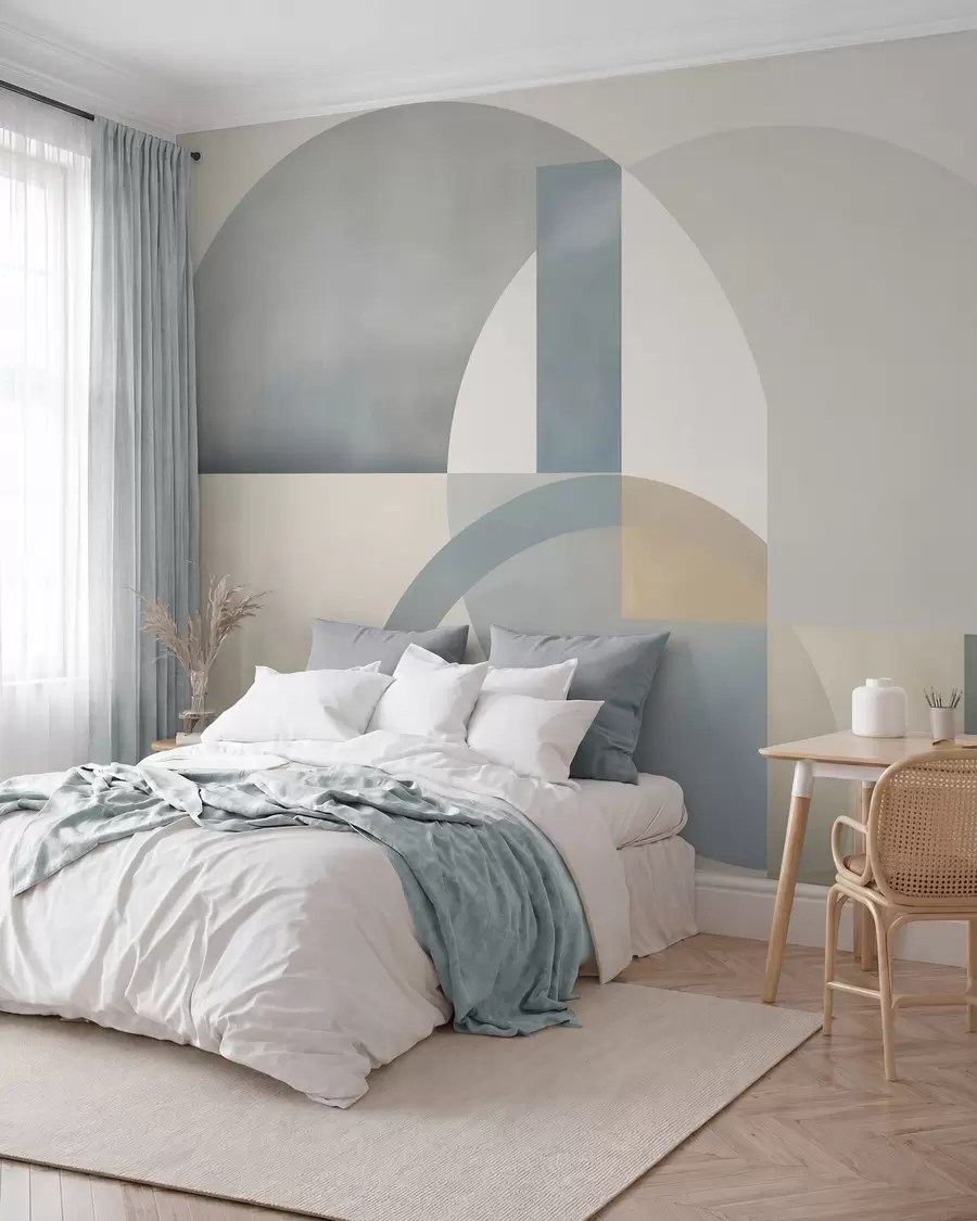 wall murals Геометријска апстракција са имитацијом текстуре w05778