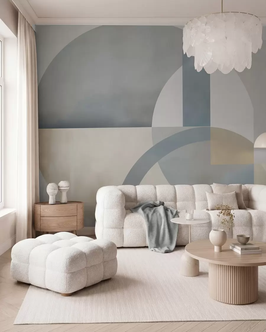 wall murals Геометријска апстракција са имитацијом текстуре w05778
