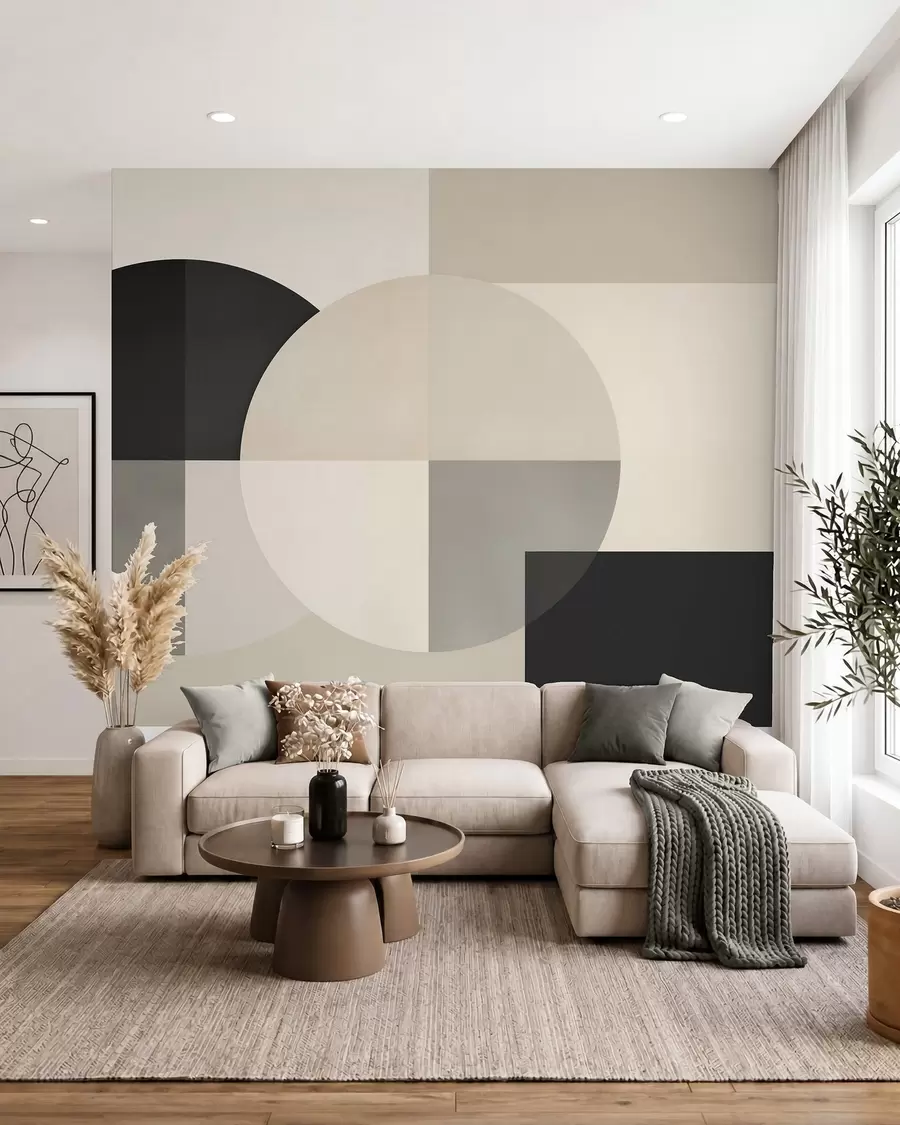 wall murals Геометријска апстракција w05779