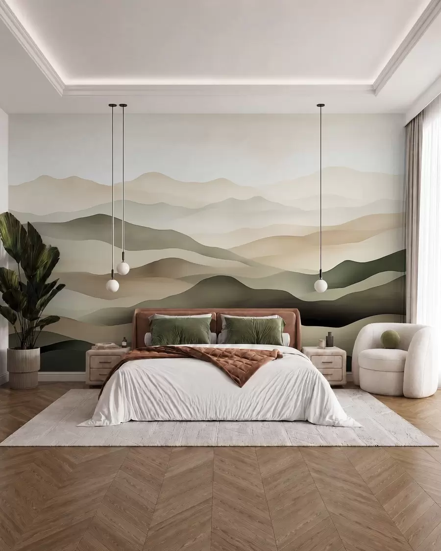 wall murals Магловити хоризонти w09971