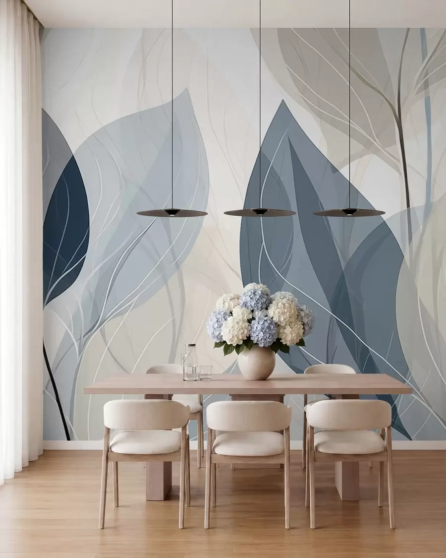 wall murals Шапутање лишћа w09970