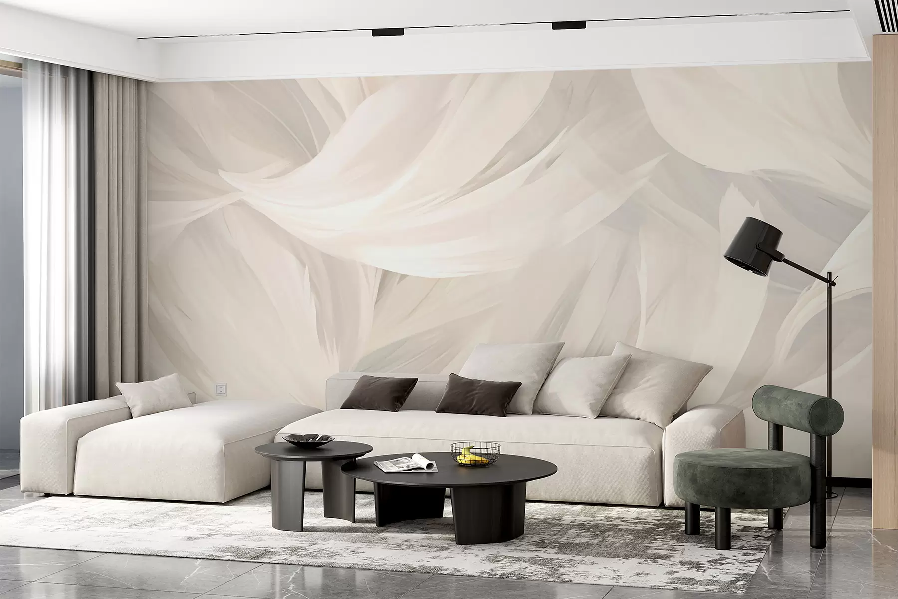 wall murals Перје w05768
