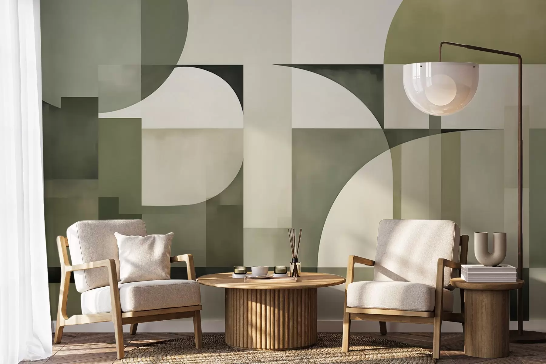 wall murals Геометријска апстракција w05782