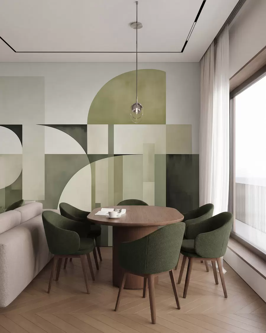 wall murals Геометријска апстракција w05782